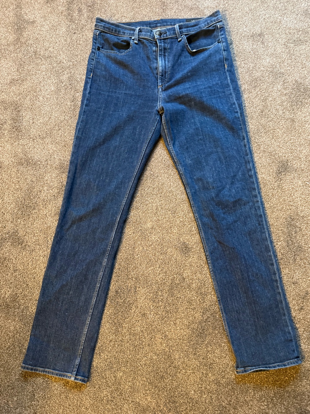 rag & bone Women's Skinny Jeans in Dark Blue Wash